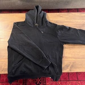 American Giant Classic Pullover XL Black Made in USA